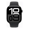 Apple Watch Series 10 GPS 46mm Jet Black Alu. Case w. Black Sport Band - S/M (MWWP3)