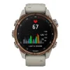 Garmin Descen Mk3i – 43 mm Bronze PVD Titanium with French Gray Silicone Band (010-02753-13/14)