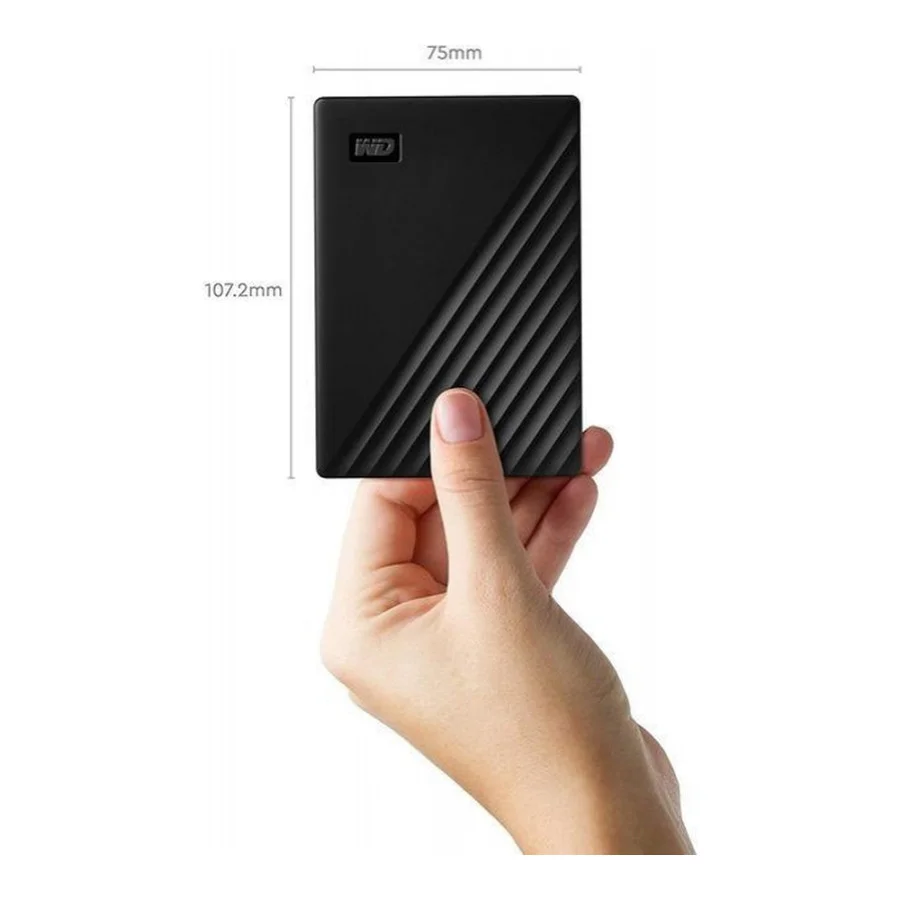 WD My Passport 1 TB Black (WDBYVG0010BBK-WESN)