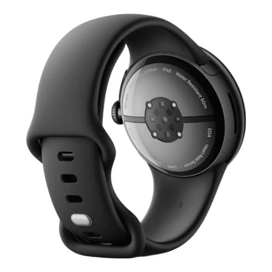 Google Pixel Watch 3 41 mm Wi-Fi Matte Black Aluminum Case/Obsidian Active Band