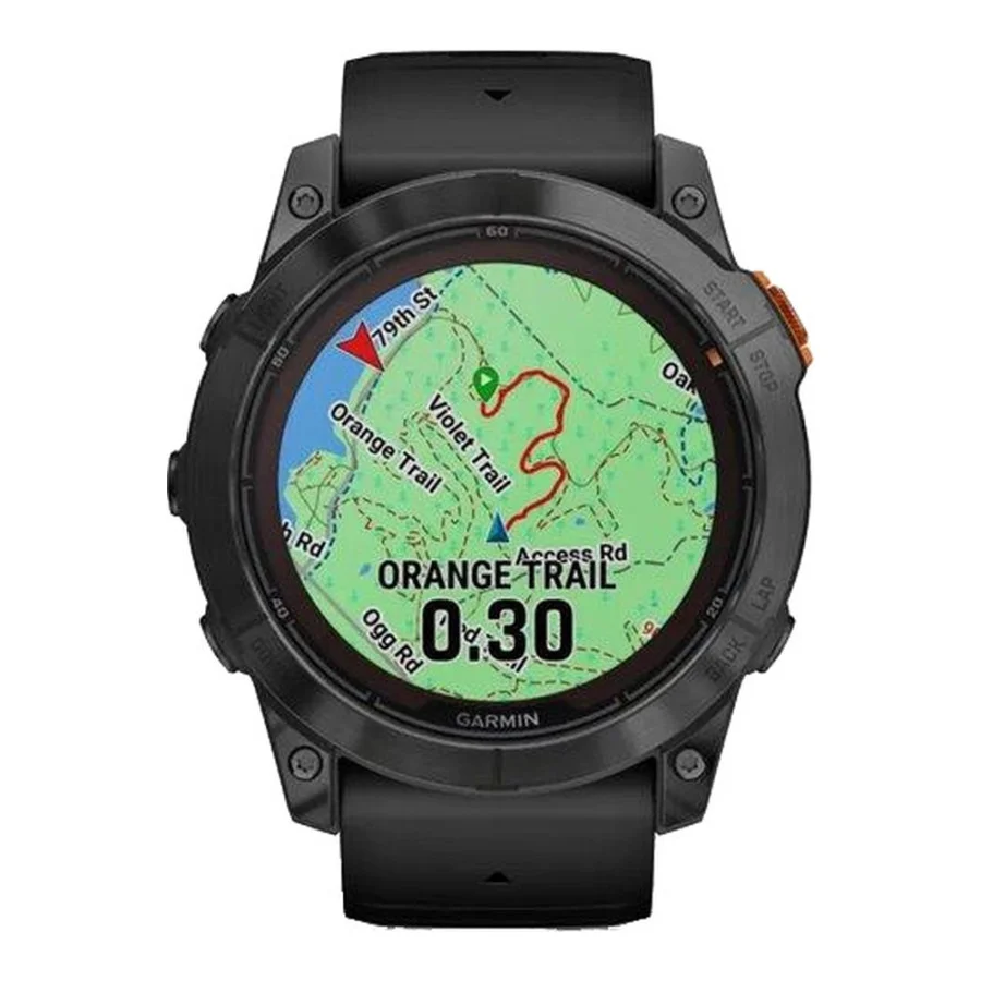 Garmin Fenix 7X Pro Solar Slate Gray w. Black Band (010-02778-00/01)