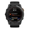 Garmin Fenix 7X Pro Solar Slate Gray w. Black Band (010-02778-00/01)