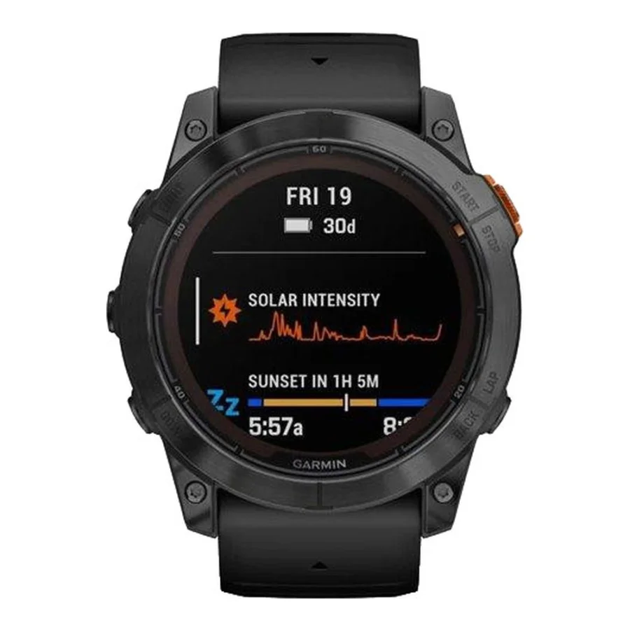 Garmin Fenix 7X Pro Solar Slate Gray w. Black Band (010-02778-00/01)