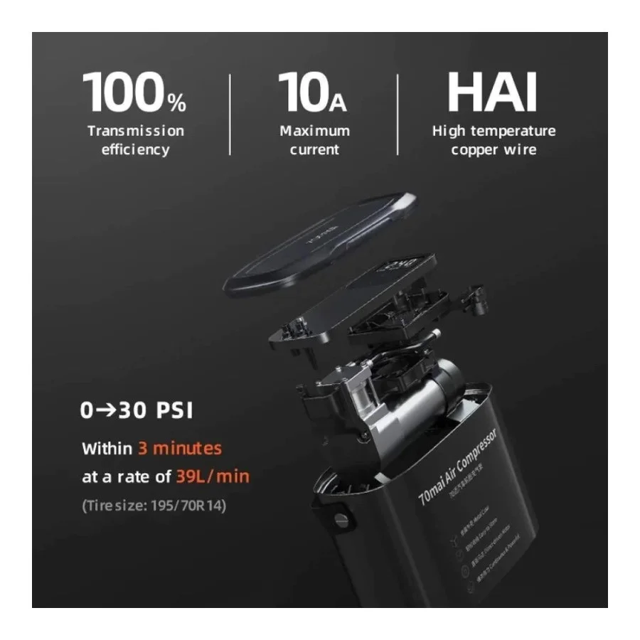 70mai Air Compressor Midrive TP01