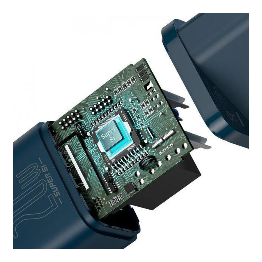 Baseus Super Si Quick Charger Type-C 20W Blue (CCSUP-B03)