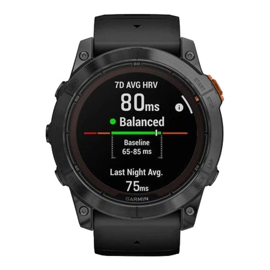 Garmin Fenix 7X Pro Solar Slate Gray w. Black Band (010-02778-00/01)