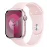 Apple Watch Series 9 GPS 41mm Pink Aluminum Case w. Light Pink S. Band - S/M (MR933)