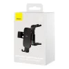 Baseus Metal Age II Gravity Car Mount (Round Air Vent Version) Black (SUJS030001)