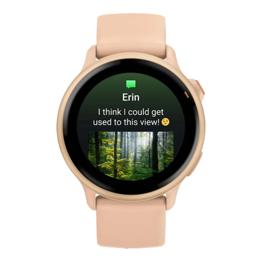 Garmin Vivoactive 6 Metallic Pink Dawn with Pink Dawn Band (010-02985-03/43)