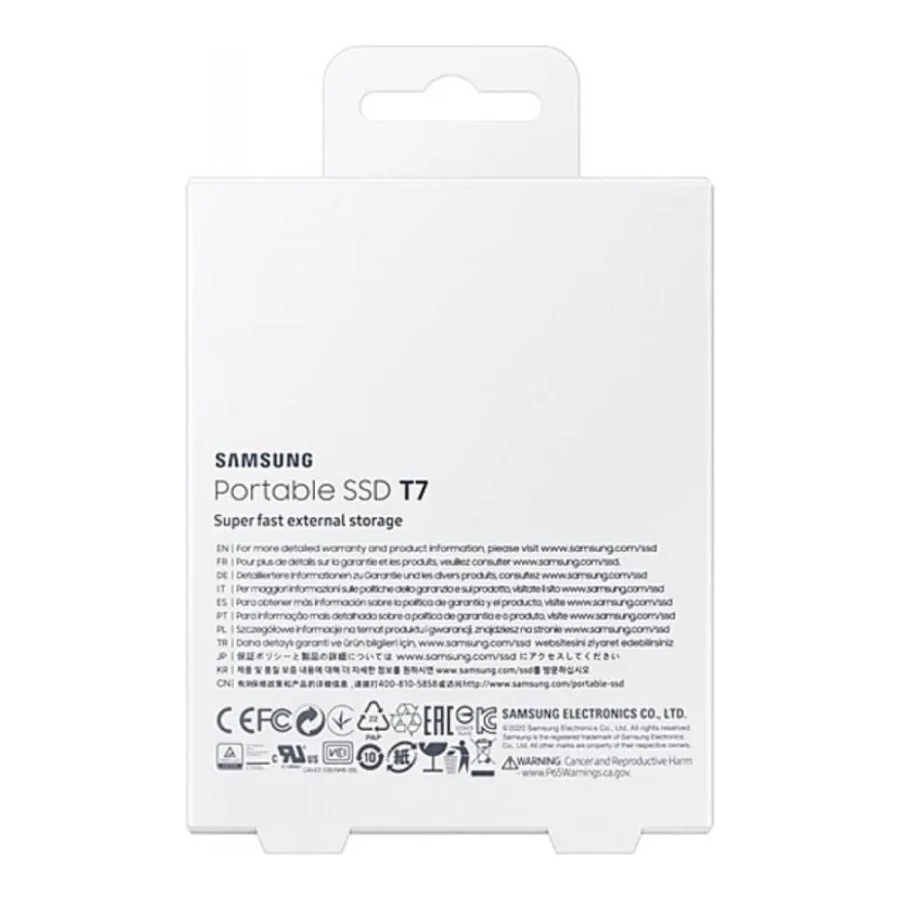 Samsung T7 2 TB Indigo Blue (MU-PC2T0H/WW)