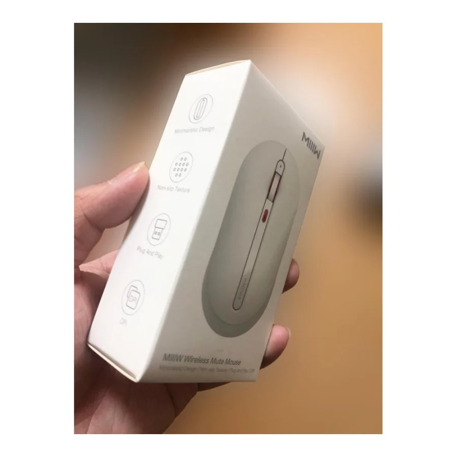 MIIIW MWMM01 Mouse Mute Wireless White