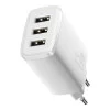 Baseus Compact Charger 3U 17W White (CCXJ020102)