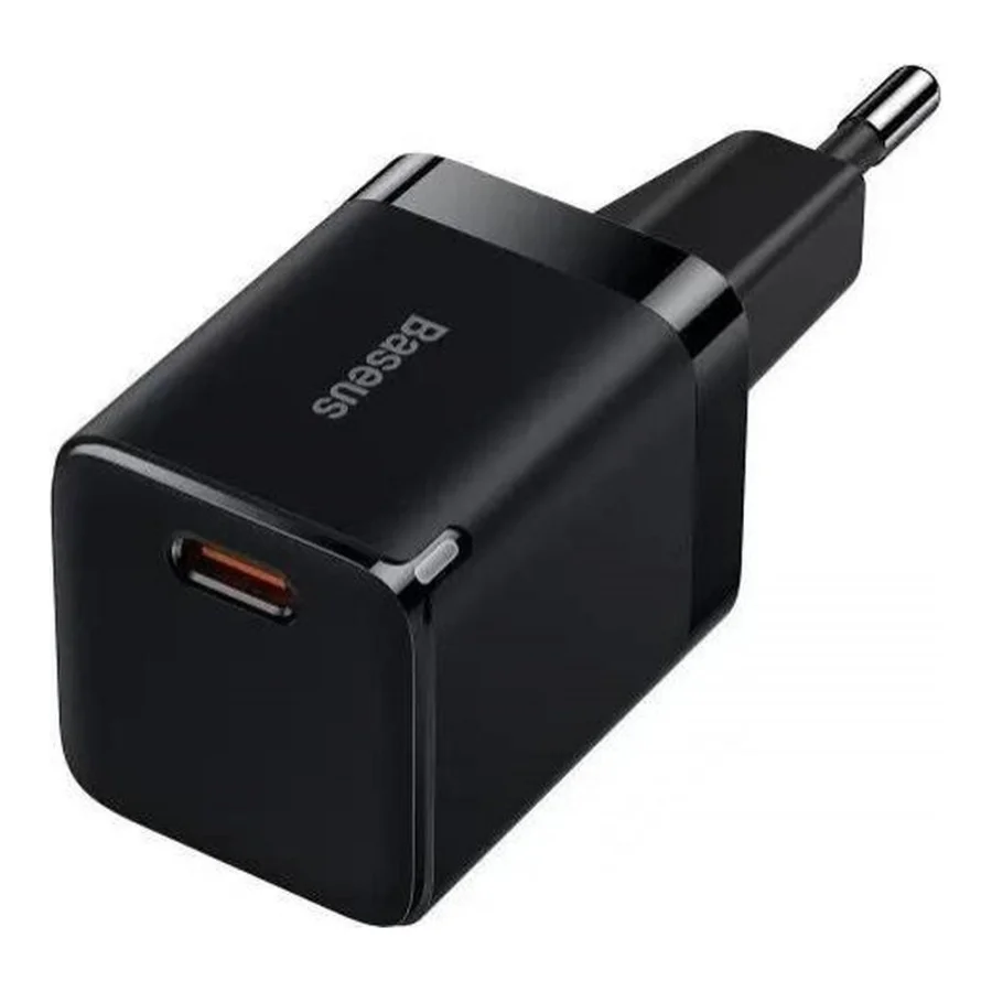 Baseus GaN3 Fast Charger Type-C 30W Black (CCGN010101)