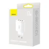 Baseus Compact Charger 3U 17W White (CCXJ020102)