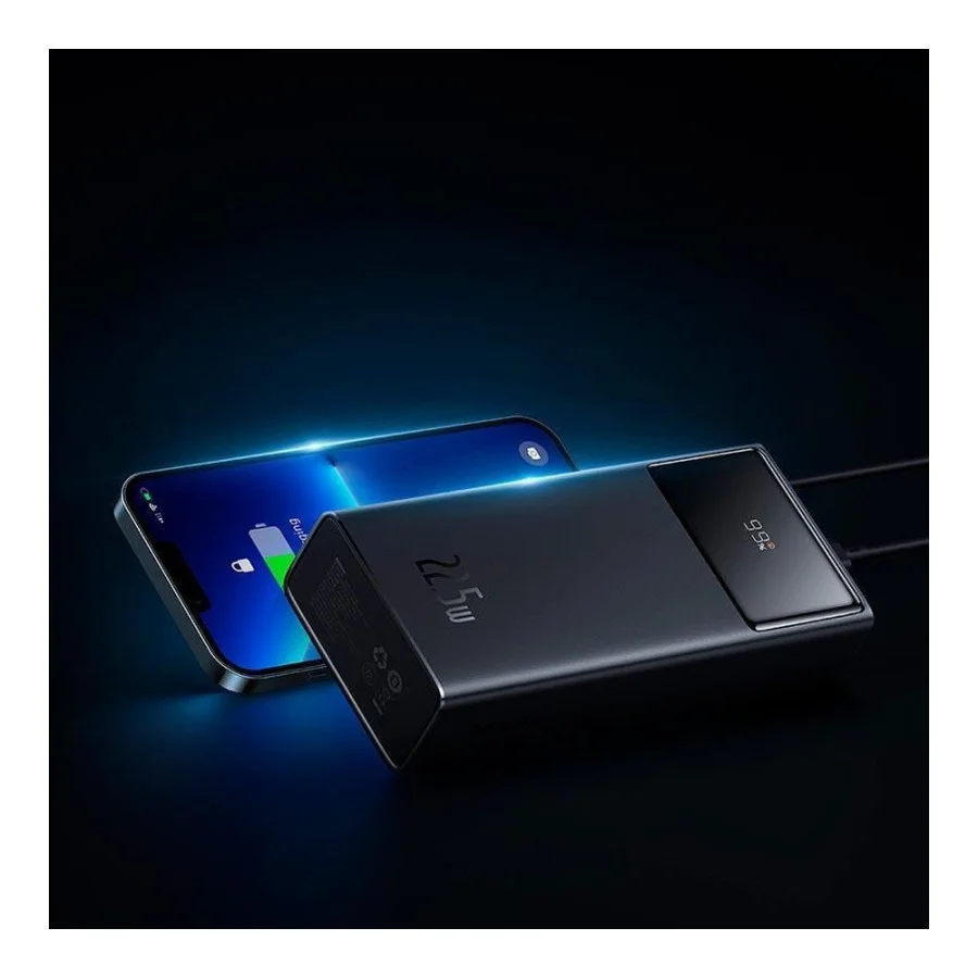 Baseus Star Lord Display 22.5W 30000 mAh Black (PPXJ060101)