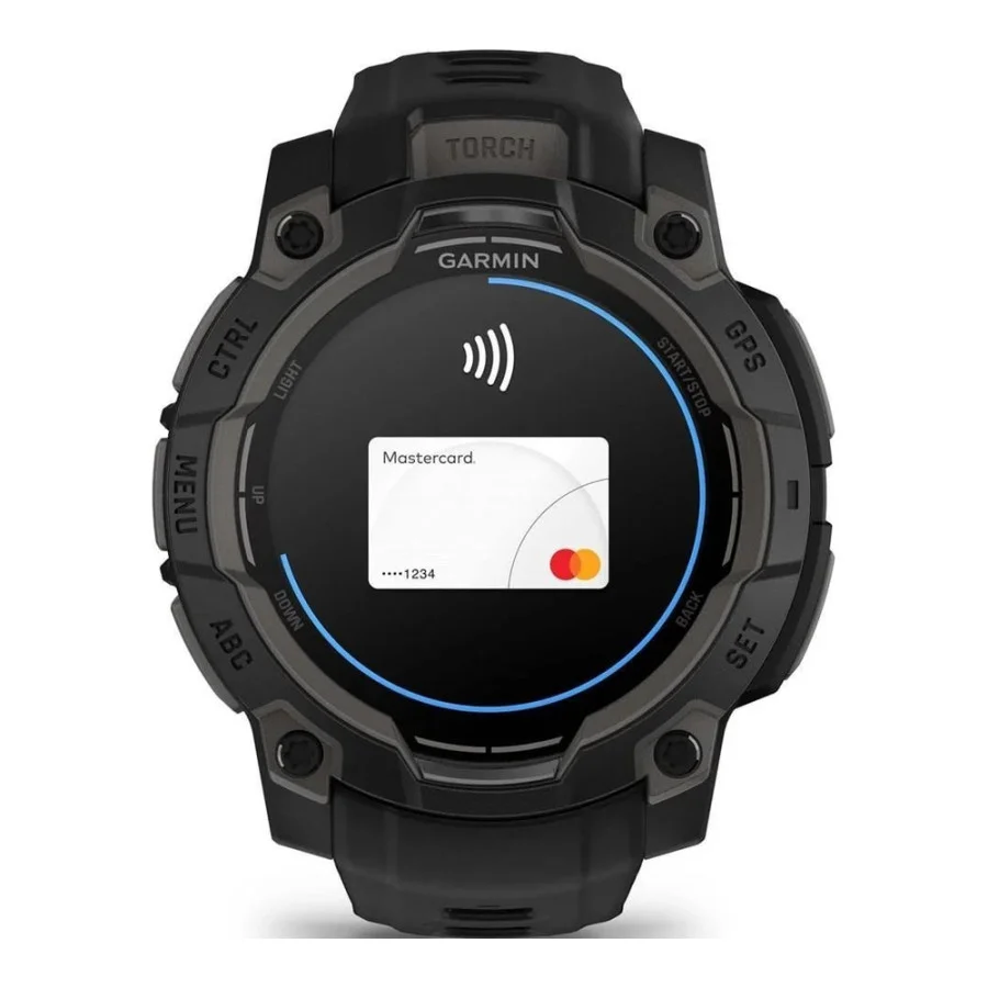 Garmin Instinct 3 45mm AMOLED Black with Black Band (010-02936-00)