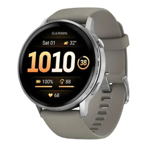 Garmin Venu 4 45 mm Silver with Silver Gray Silicone Band (010-03014-01/41)