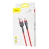 Baseus cafule Cable USB For Micro 2.4A 1M Red+Black (CAMKLF-B91)