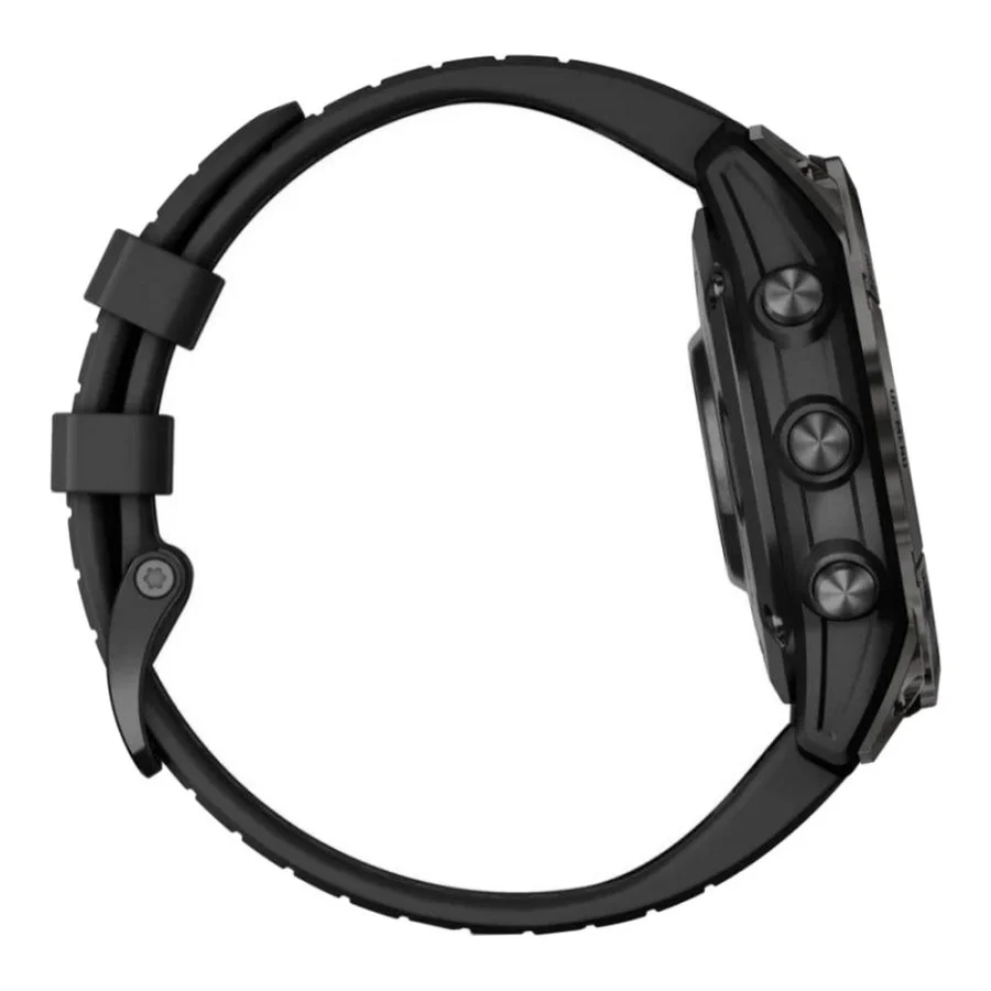 Garmin Fenix 7 Pro Sapphire Solar Carbon G. DLC Tit. with Black Band (010-02777-10/11/54)