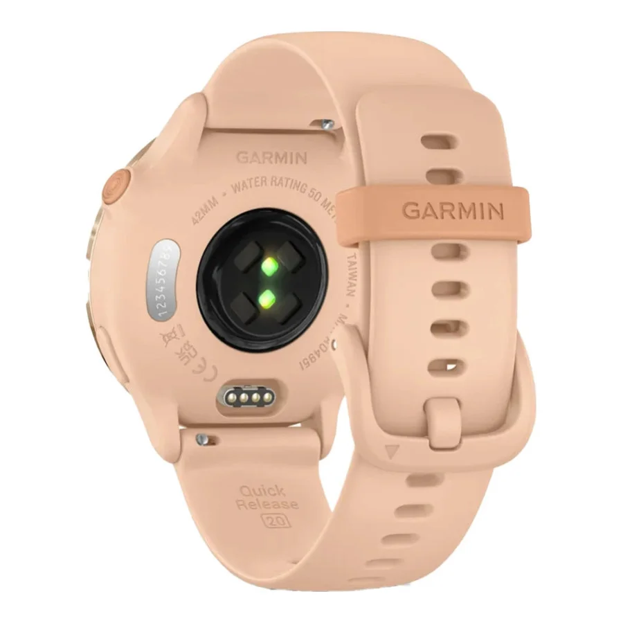 Garmin Vivoactive 6 Metallic Pink Dawn with Pink Dawn Band (010-02985-03/43)