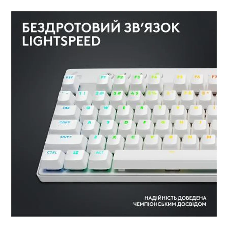 Logitech G Pro X TKL Lightspeed Tactile White (920-012148)