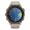 Garmin Descen Mk3i – 43 mm Bronze PVD Titanium with French Gray Silicone Band (010-02753-13/14)