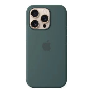 Apple iPhone 16 Pro Silicone Case with MagSafe - Lake Green (MYYR3) (EU)