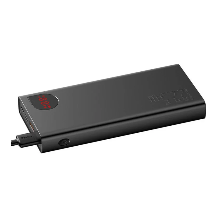 Baseus Adaman Metal Digital Display 20000mAh 22.5W 2021 Editon Black (PPAD000101)