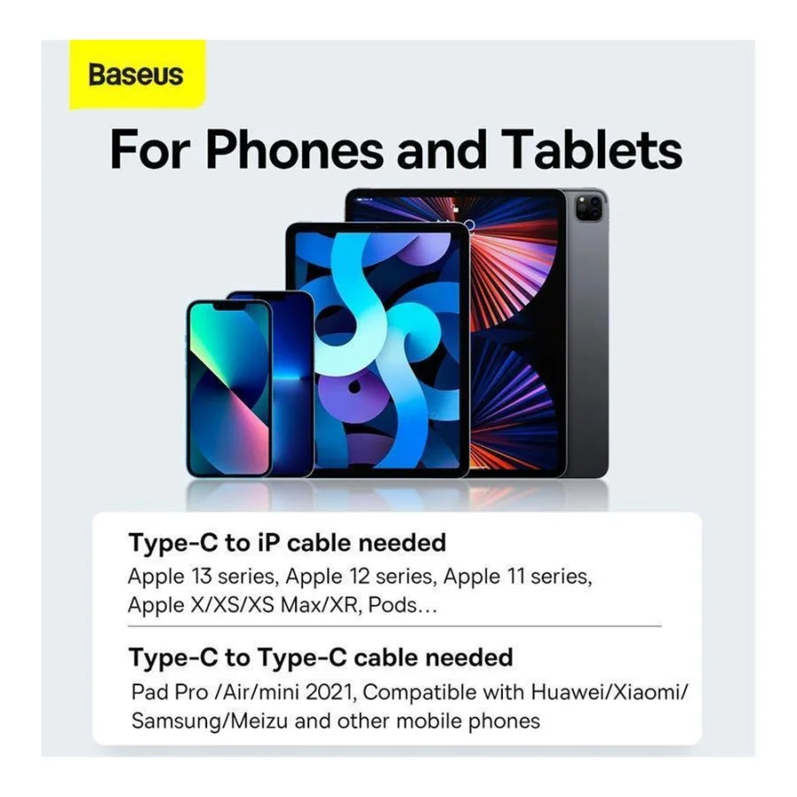 Baseus GaN3 Fast Charger Type-C 30W Black (CCGN010101)