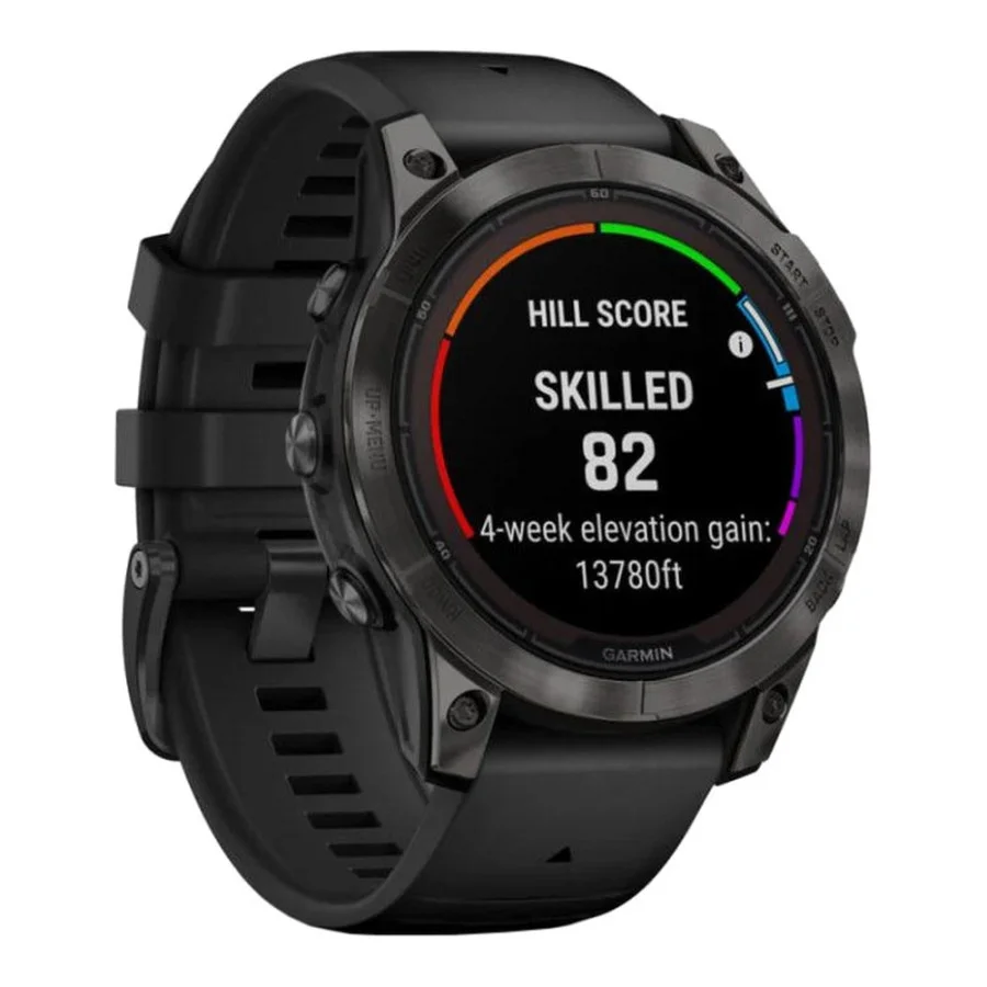 Garmin Fenix 7 Pro Sapphire Solar Carbon G. DLC Tit. with Black Band (010-02777-10/11/54)