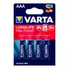 Varta AAA bat Alkaline 4шт Max Power (04703101404)