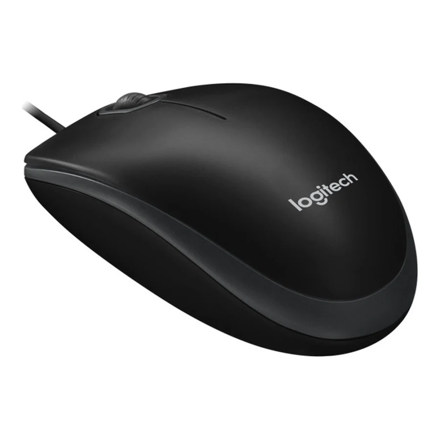 Logitech B100 Optical Mouse Black (910-003357)