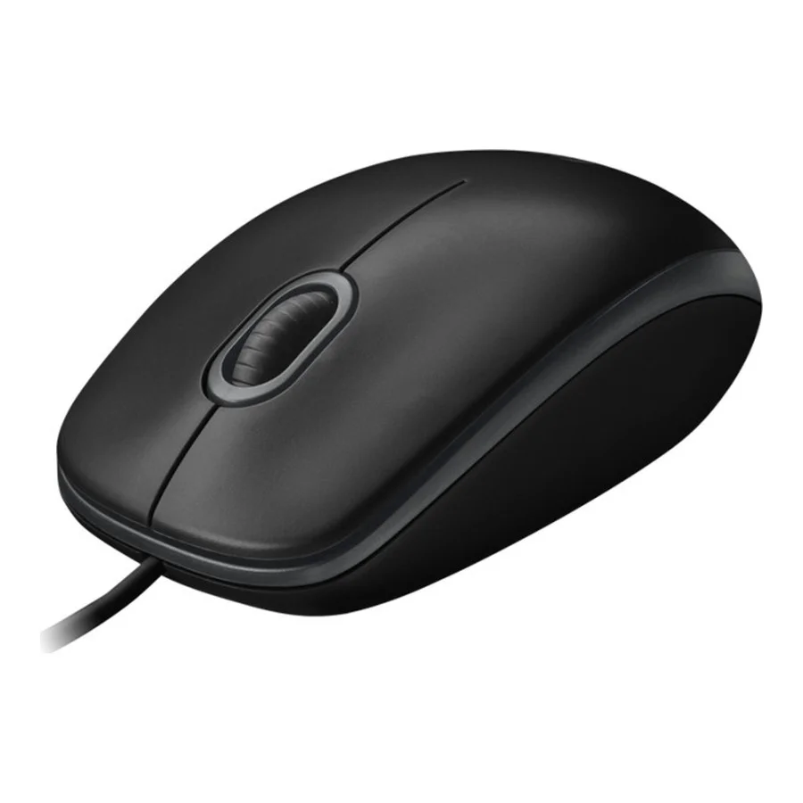 Logitech B100 Optical Mouse Black (910-003357)