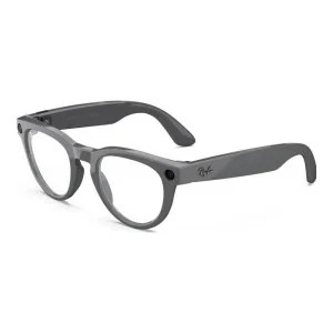 Ray-Ban Meta Headliner Gen2 Stand.Shiny AsteroidGrey Frame/Clear to Emerald Transit.Lens RW4013 6702CE 50-23