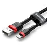 Baseus Kevlar Lightning Cable 1m Red (CALKLF-B19)