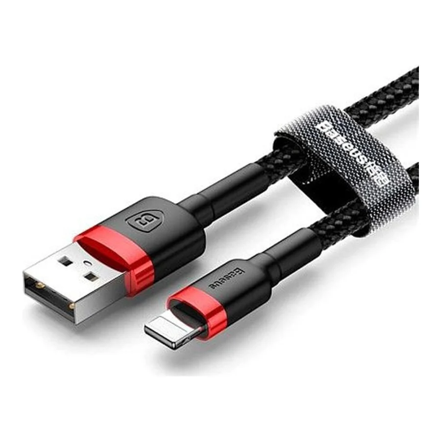 Baseus Kevlar Lightning Cable 1m Red (CALKLF-B19)