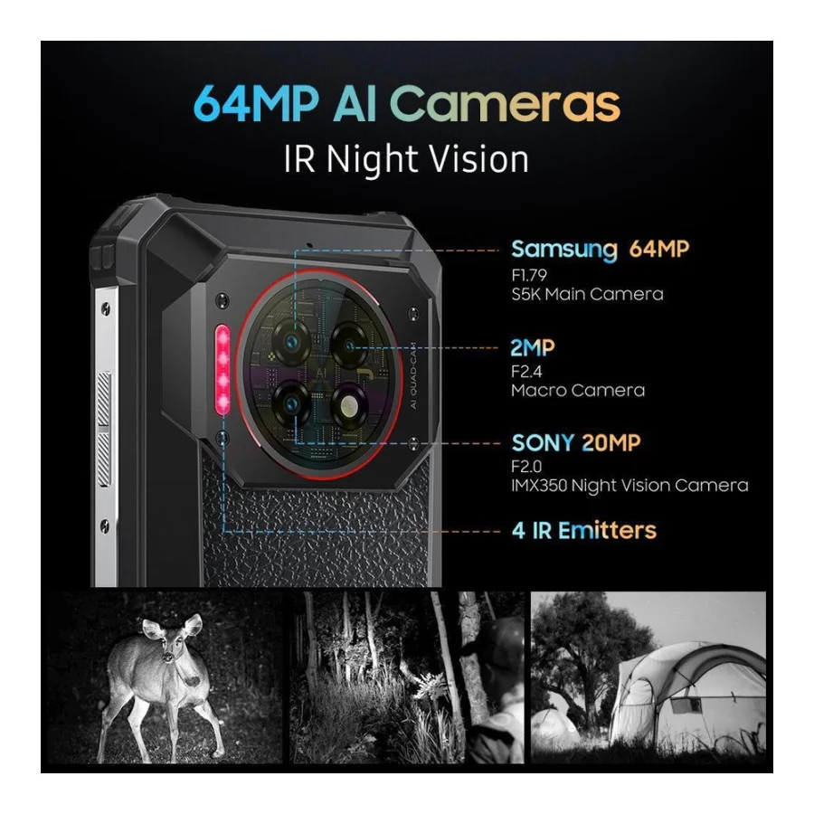 Oukitel WP19 Pro 8/256GB Black