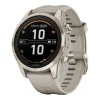 Garmin Fenix 7S Pro Sapphire Solar Soft Gold w. Light Sand Band (010-02776-14/15)