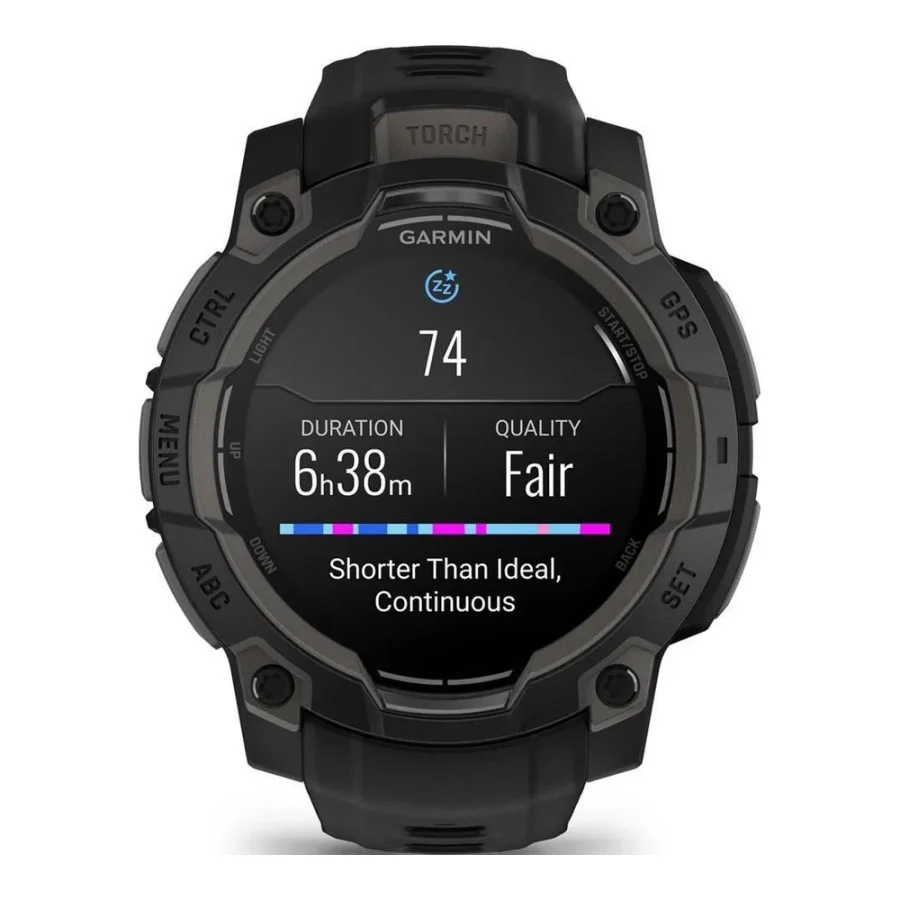 Garmin Instinct 3 45mm AMOLED Black with Black Band (010-02936-00)