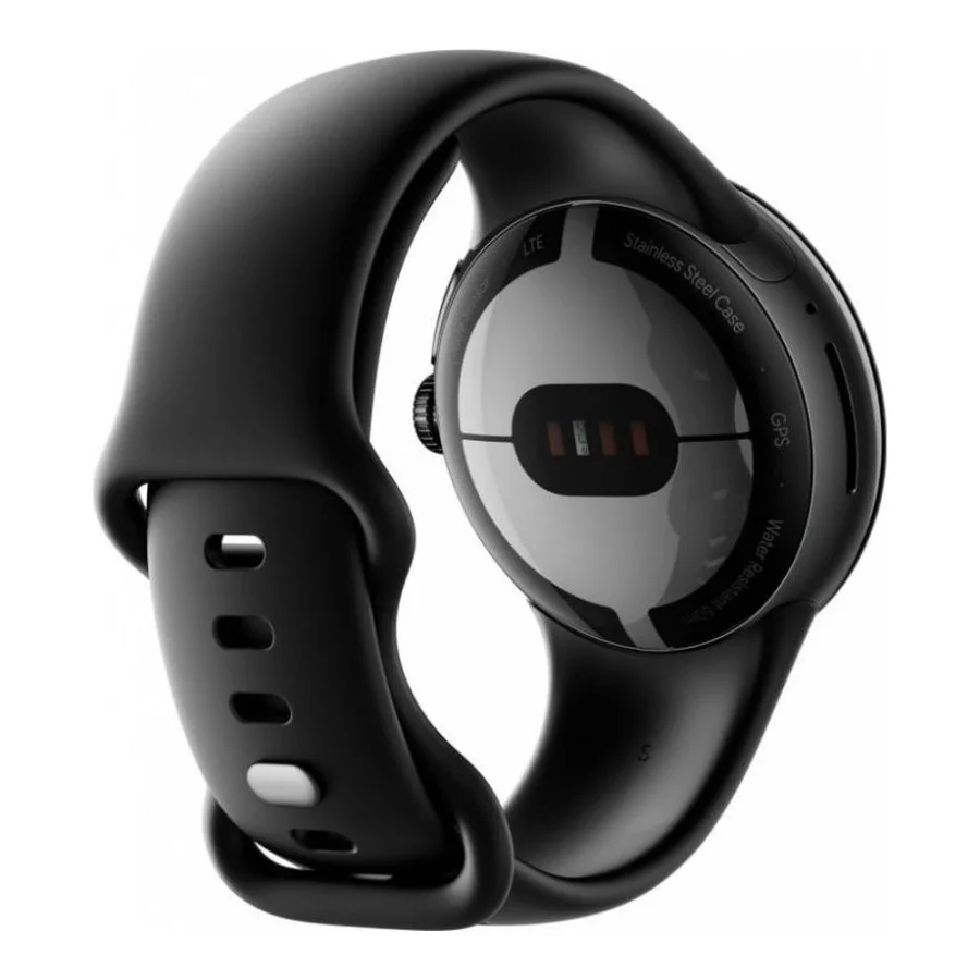 Google Pixel Watch Matte Black Case/Obsidian Active Band