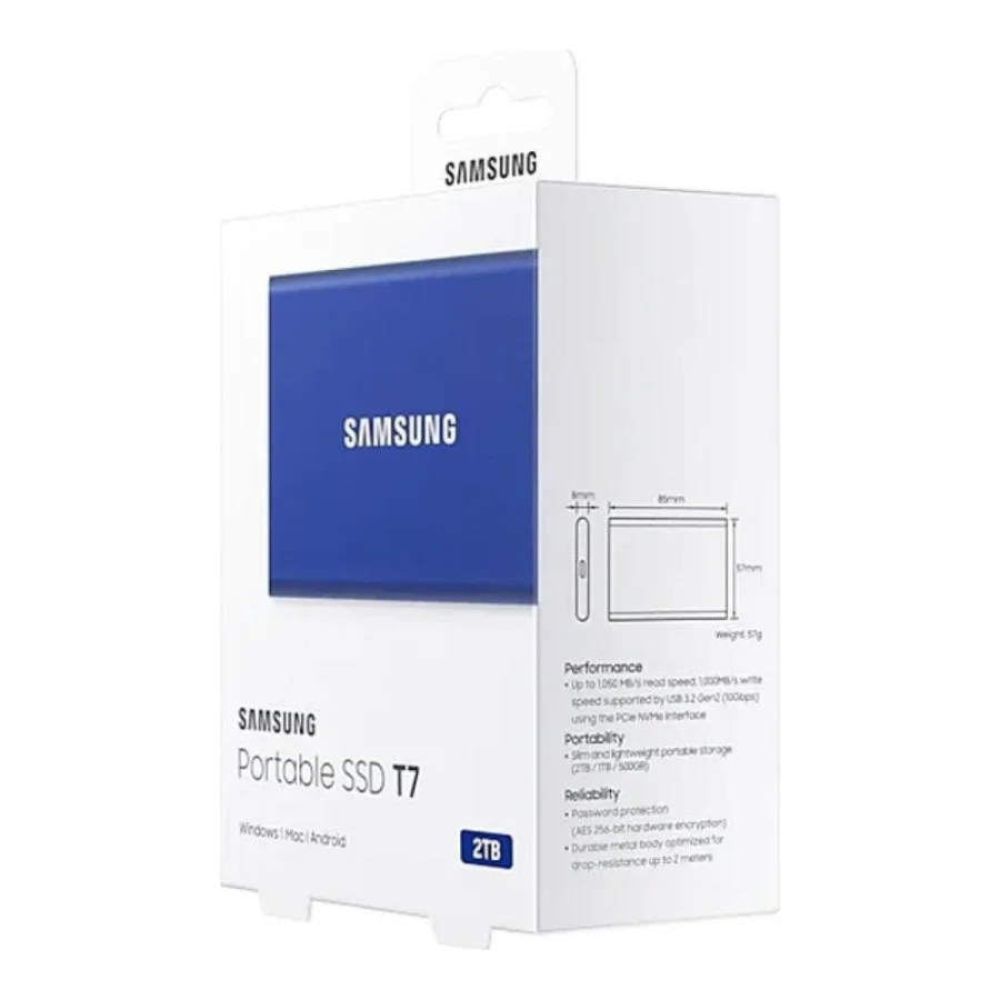 Samsung T7 2 TB Indigo Blue (MU-PC2T0H/WW)