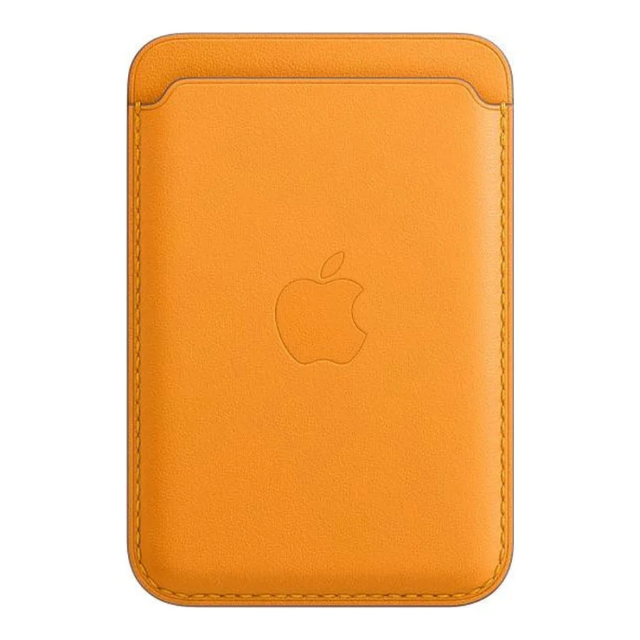 Apple iPhone Leather Wallet with MagSafe - California Poppy (MHLP3) (OEM)