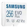 Samsung 256 GB microSDXC Class 10 UHS-I U3 EVO Plus + SD Adapter (MB-MC256SA)