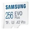 Samsung 256 GB microSDXC Class 10 UHS-I U3 EVO Plus + SD Adapter (MB-MC256SA)