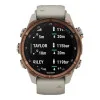 Garmin Descen Mk3i – 43 mm Bronze PVD Titanium with French Gray Silicone Band (010-02753-13/14)