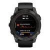 Garmin Fenix 7 Pro Sapphire Solar Carbon G. DLC Tit. with Black Band (010-02777-10/11/54)