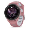 Garmin Forerunner 265S Black Bezel w. Light Pink Case and Light Pink/Whitestone S. Band (010-02810-05/15/55