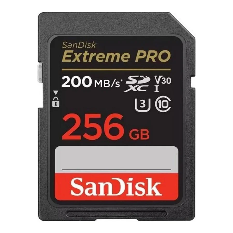 SanDisk 256 GB SDXC UHS-I U3 V30 Extreme PRO (SDSDXXD-256G-GN4IN)