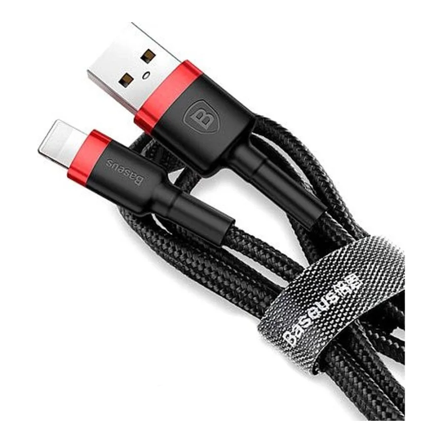 Baseus Kevlar Lightning Cable 1m Red (CALKLF-B19)