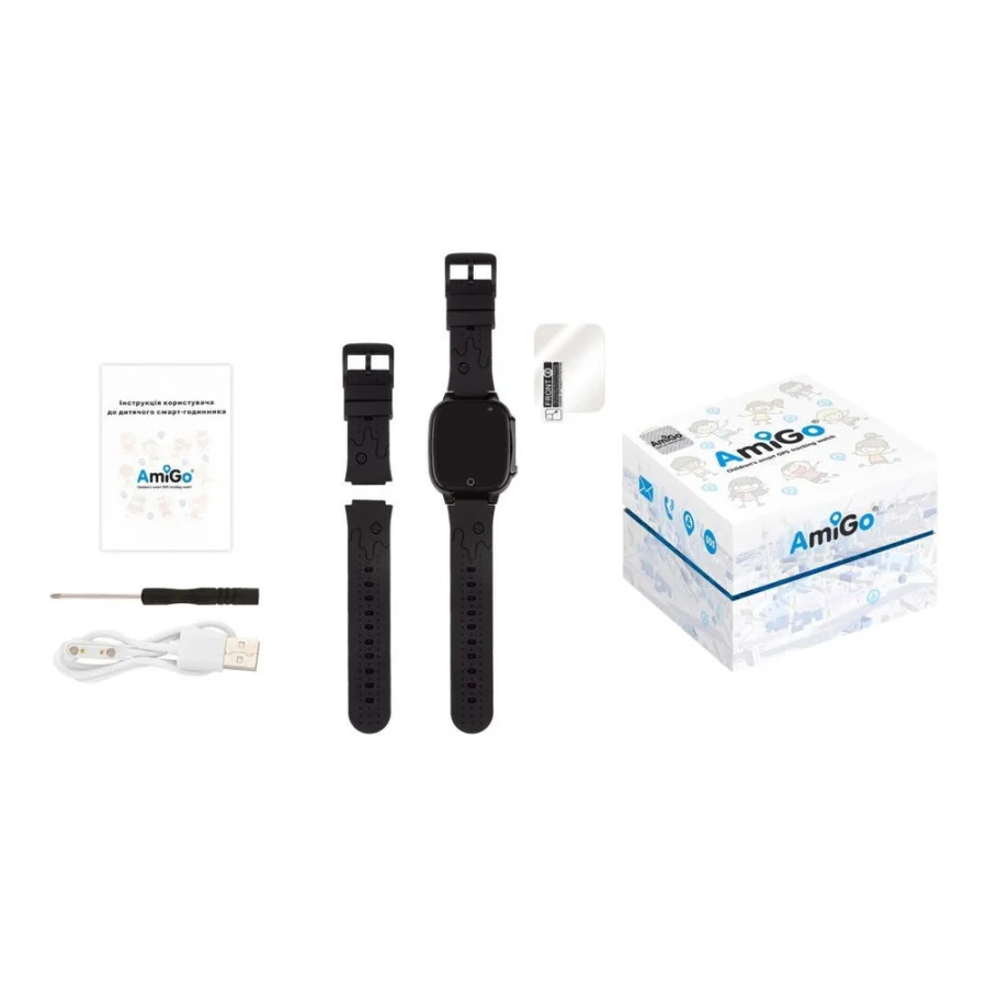 AmiGo GO008 MILKY Black (UA)